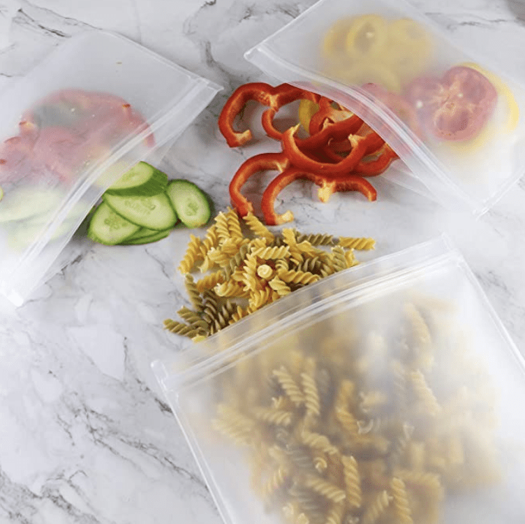 Bio-Zip™ Reusable & Biodegradable Food Storage Bags (10 Pc Set With Gallon)