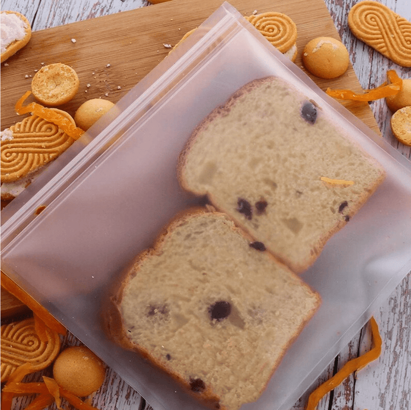 Bio-Zip™ Reusable & Biodegradable Food Storage Bags (10 Pc Set With Gallon)