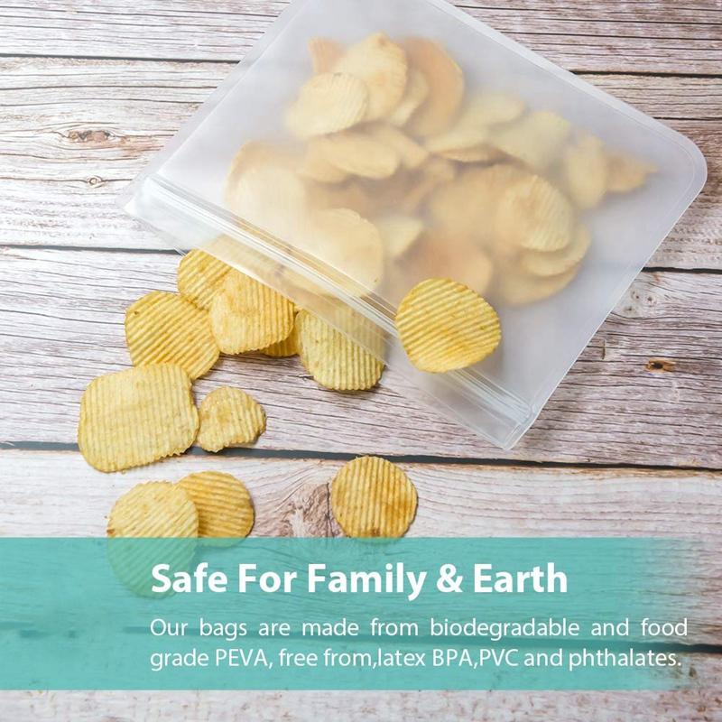 Bio-Zip™ BONUS Set - Reusable & Biodegradable Food Storage Bags