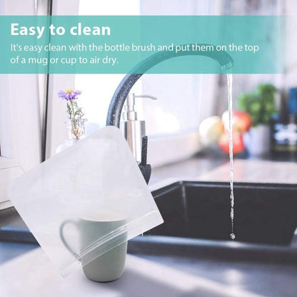 Bio-Zip™ Reusable & Biodegradable Food Storage Bags (10 Pc Set With Gallon)