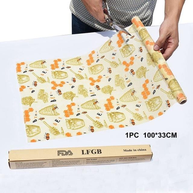 Eco-Wrap™ Compostable & Reusable Food Wrap (3 Pc)