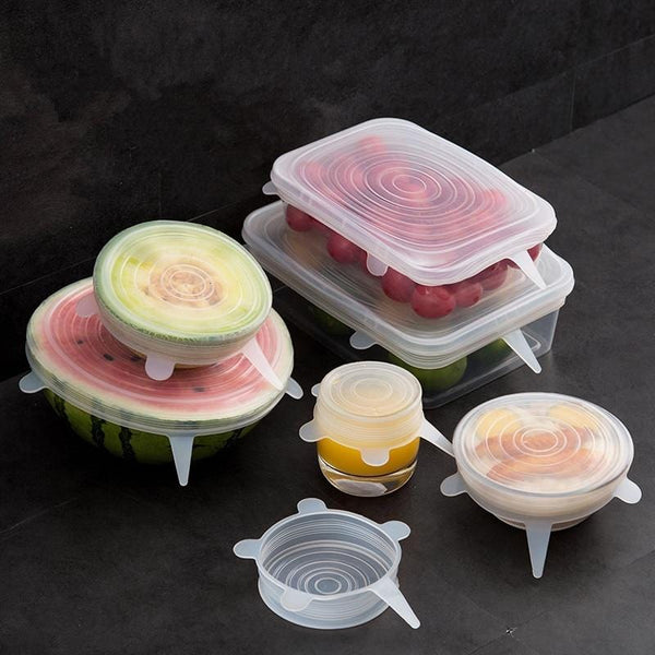 Eco-Stretch™ Reusable Stretch Lids (6 pc)